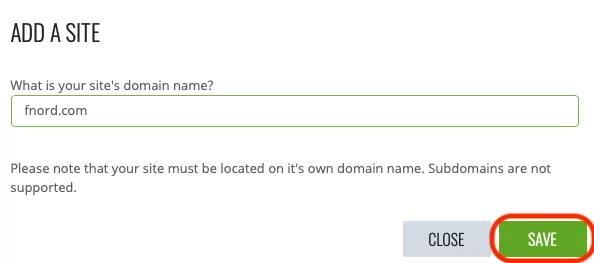 How to add a site to Ezoic 1