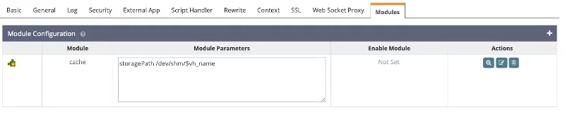 OpenLitespeed Webserver Caching Configuration