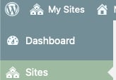 Wordpress Network Admin Dashboard Sites View